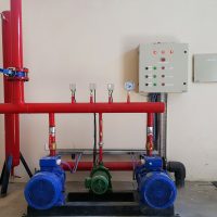 Sala de bombas Nueva Central de Bomberos. San Juan.